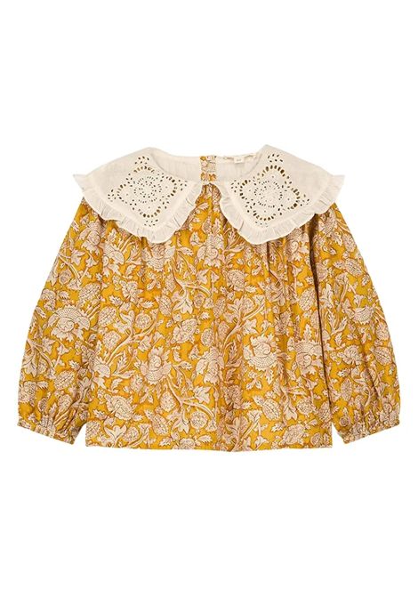 Camicia con stampa LOUISE MISHA KIDS | B0059HOINEY MOUNTAIN AVENS